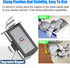 TOOVREN Upgraded Magnetic Seam Guide for Sewing Machine, Magnetic Seam Guide with Clip, Universal Seam Guide, Hemmer Guide, Multifunctional Hem Gu...